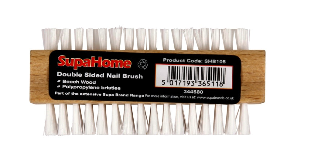 Supa Home Deluxe Wood Nail Brush