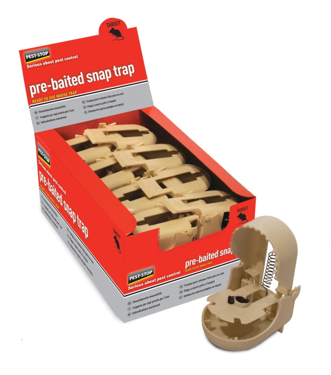 Pest Stop Pre Baited Snap Trap