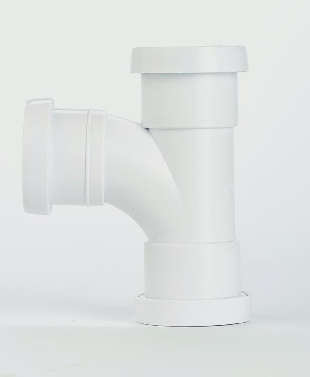 Make Push Fit Swept Tee 40mm 40mm