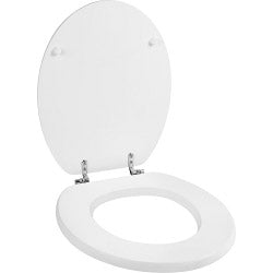 Supa Home Deluxe Mdf White Toilet Seat