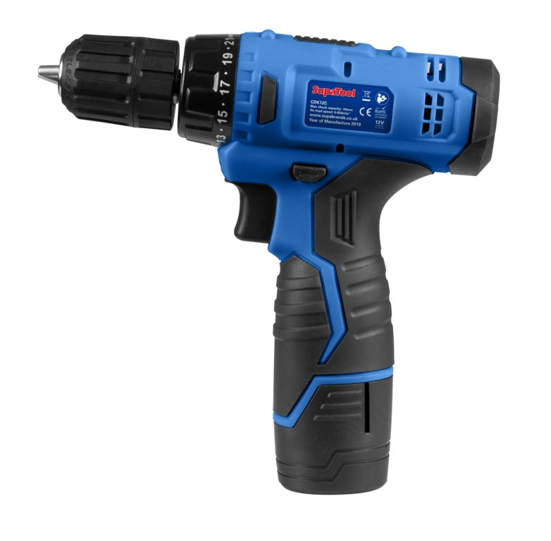 Supa Tool Cordless Lithium Ion 12 V Drill