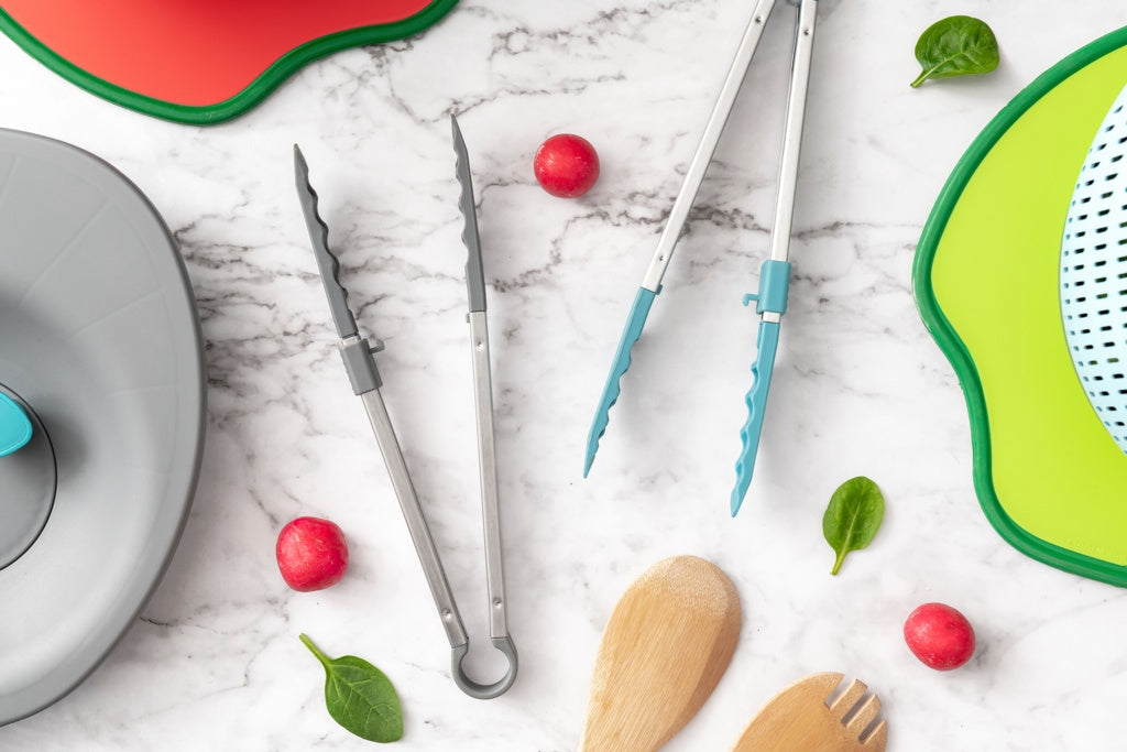 Chef Aid Space Saving Tongs