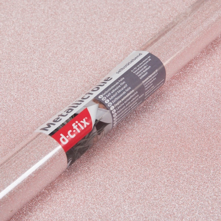 D C Fix�� Self Adhesive Film Glitter Pink 67.5cm