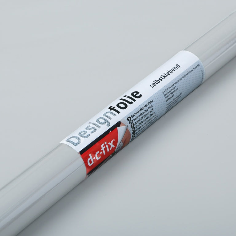 D C Fix�� Self Adhesive Film Matt Light Grey 67.5cm X 2m