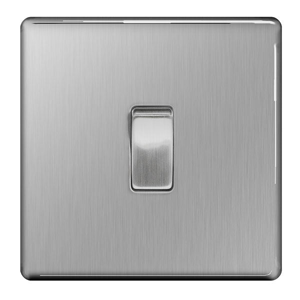 Bg Light Switch 10ax Plate 1 Switch 2way