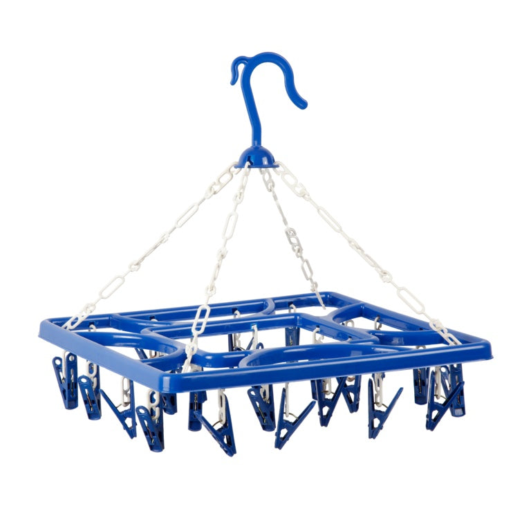 Supa Home Square 24 Peg Blue Airer