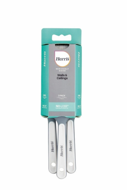 Harris Seriously Good Wall & Ceiling Paint Brush 3 Pack