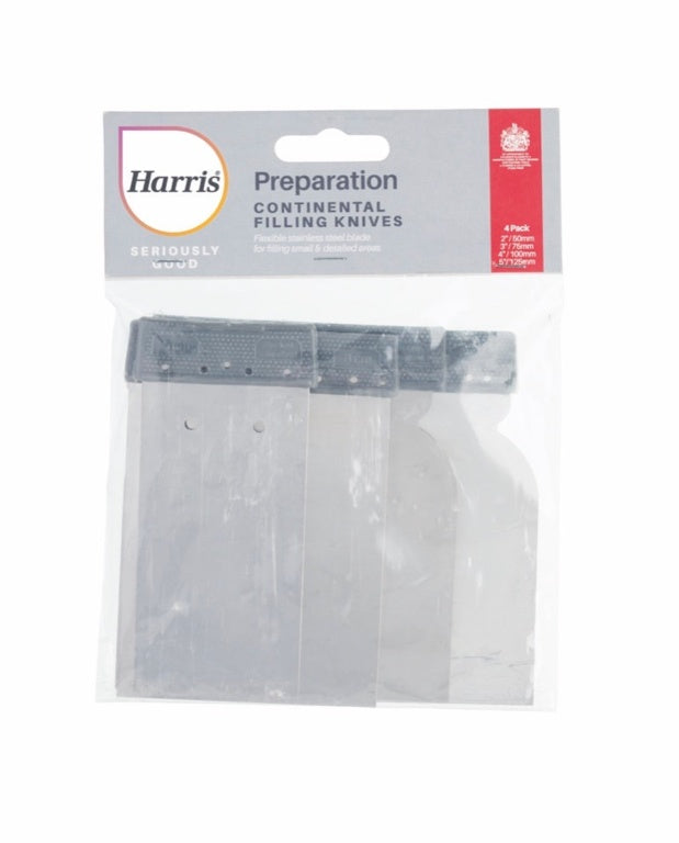 Harris Seriously Good Continental Filling Knives 4 Pack