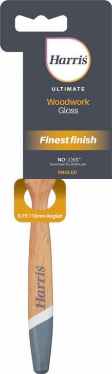 Harris Ultimate Woodwork Gloss Paint Brush 18mm