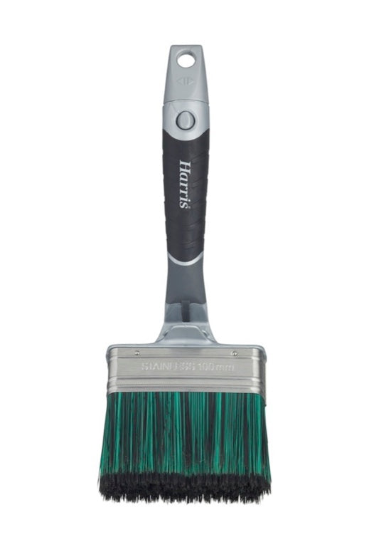 Harris Ultimate Shed Fence Swanneck Paint Brush 100mm