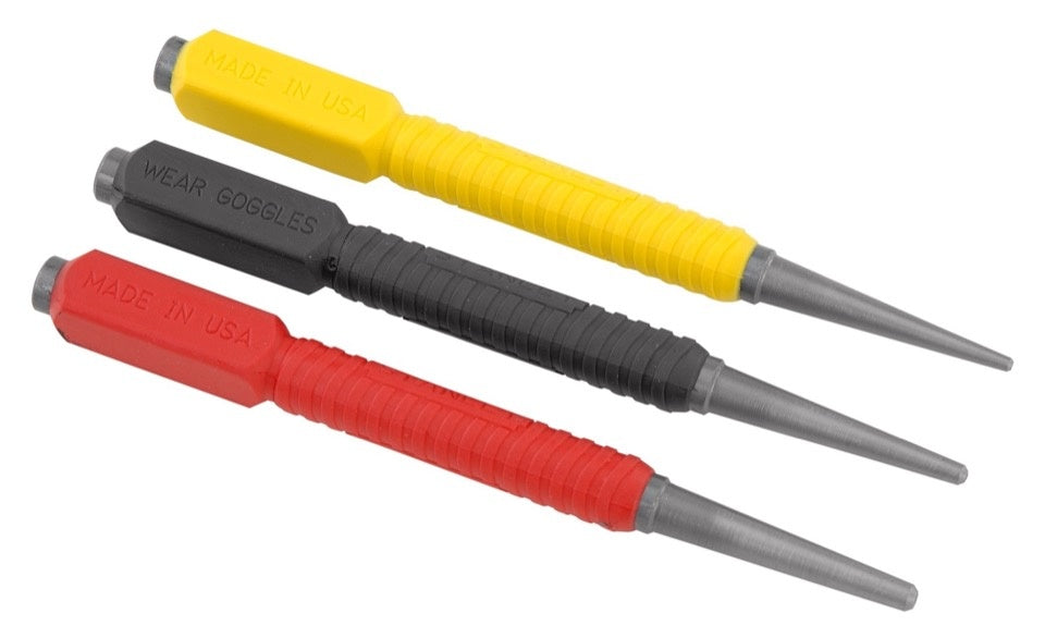 Stanley Dynagrip Nail Set 3 Piece
