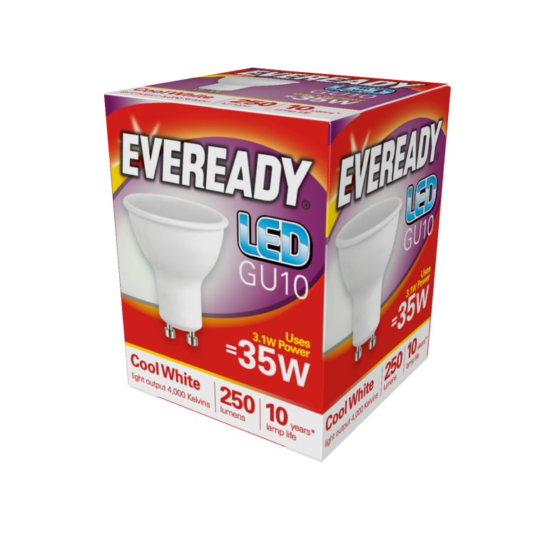 Eveready Led Gu10 35 W 250lm