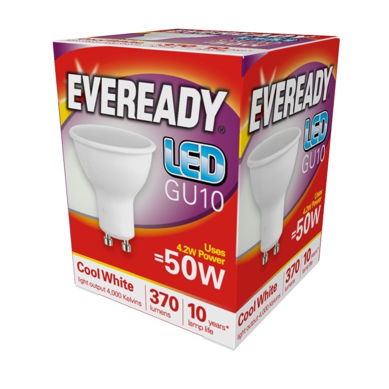 Eveready Led Gu10 50 W 50 W 370lm