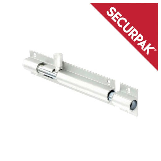 Securpak Aluminium Door Bolt 100mm