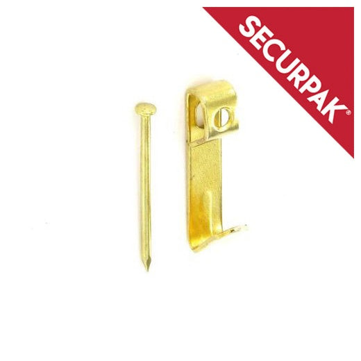 Securpak Single Picture Hooks & Pins Bp Pack 15