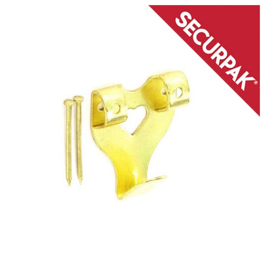 Securpak Double Picture Hooks & Pins Bp Pack 8