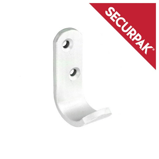Securpak Coat Hook 50mm Aluminium