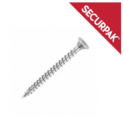 Securpak Pozi Csk Twin Screws Zp 3.5 X 16mm Pack 90