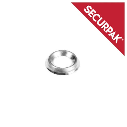 Securpak Cp Cup Washers No.8 Pack 16