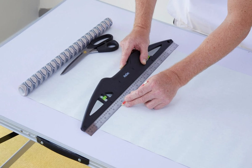 Pro Dec Trimming Edge Stainless Steel Ruler 24"
