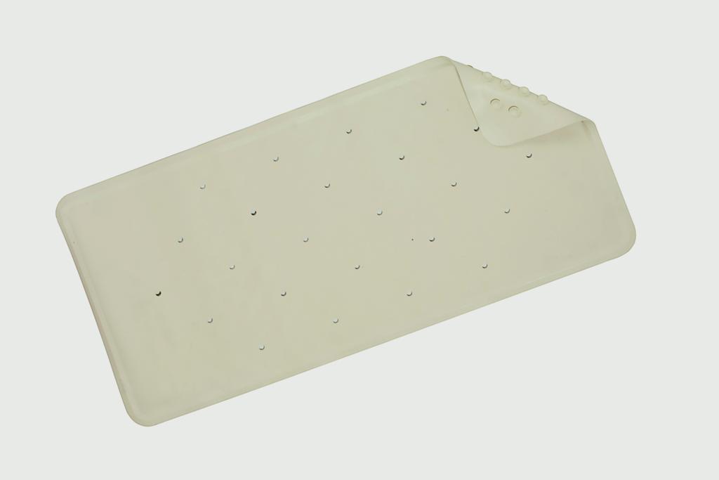Croydex Basics Rubber Bath Mat Beige