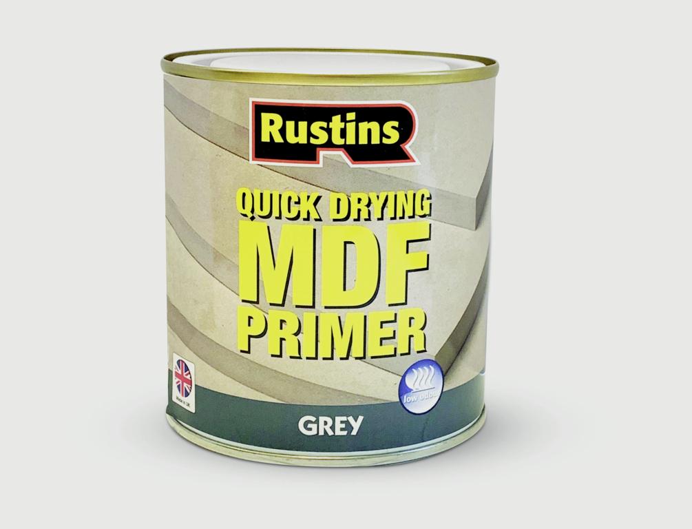 Rustins Mdf Primer 250ml Grey
