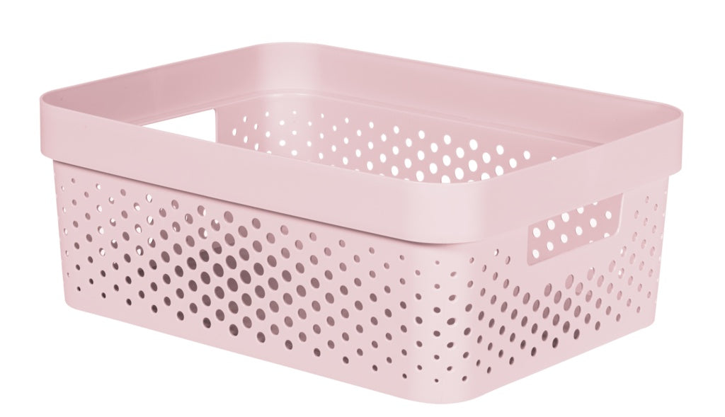 Curver Infinity Dots Box 11 L Chalk Pink