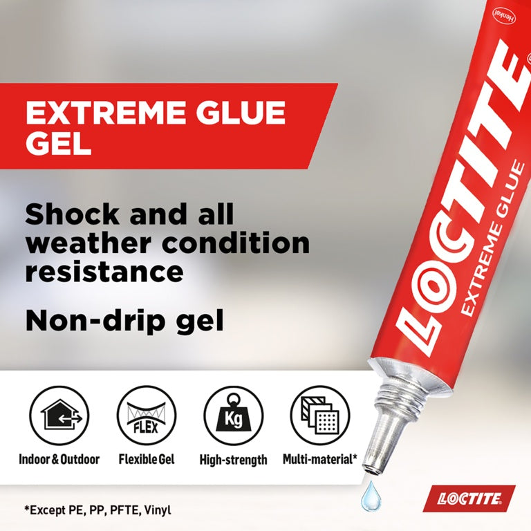 Loctite Extreme Non Drip Glue 20g Gel