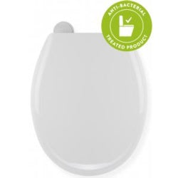 Croydex Huron Toilet Seat Polyprop White