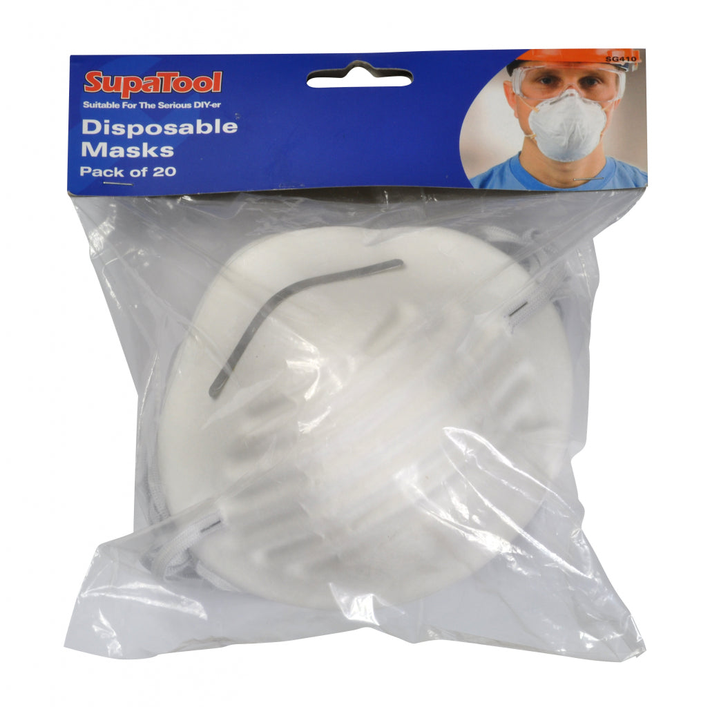 Supa Tool Face Masks Pack 20