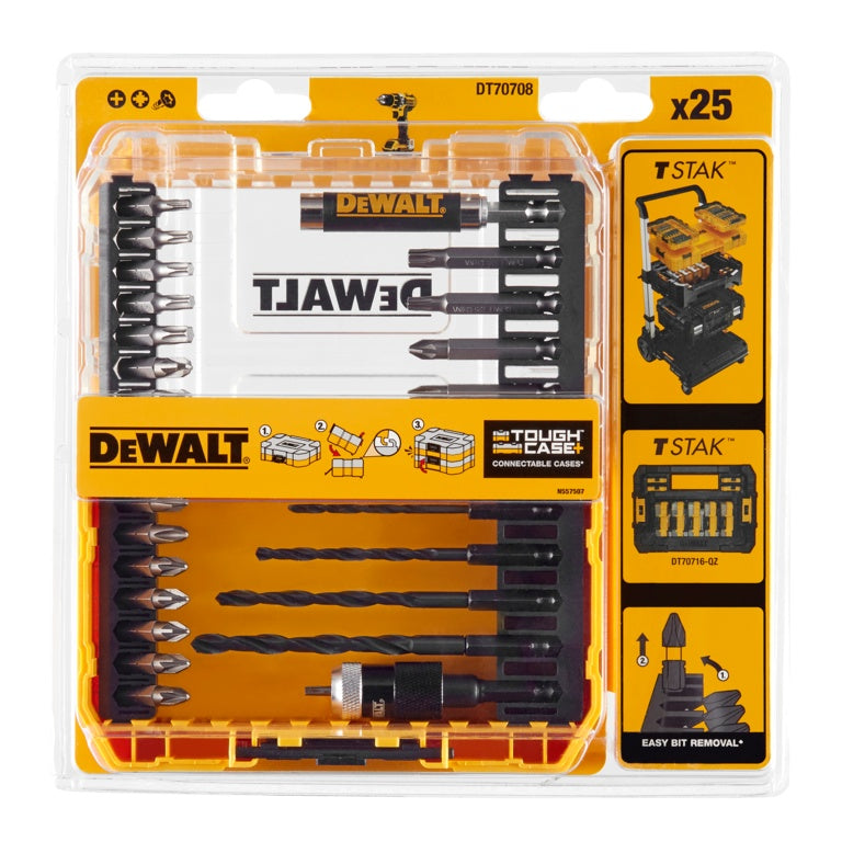 De Walt Drill Set Set 25 Piece