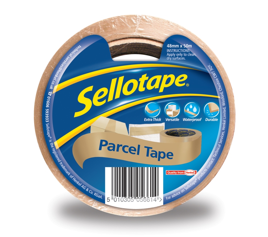 Sellotape Parcel Tape 48mm X 50m