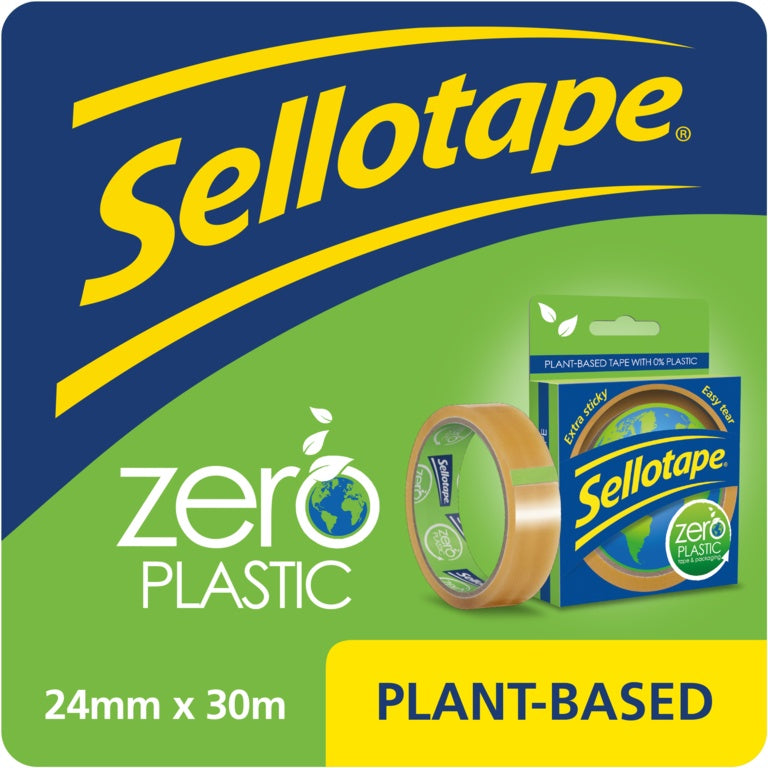 Sellotape Zero Plastic Tape 24mm X 30m