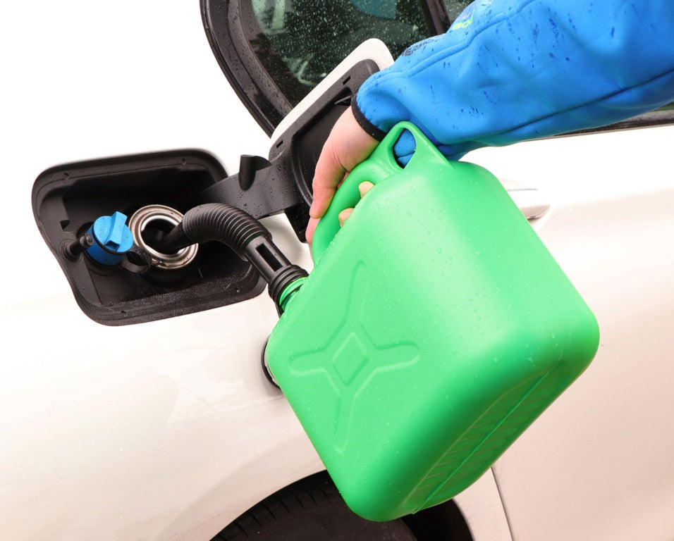 Streetwize Unleaded Fuel Can Green 5 L