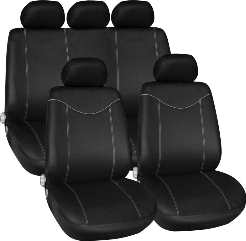 Streetwize Alabama Seat Cover Set Grey 11 Piece