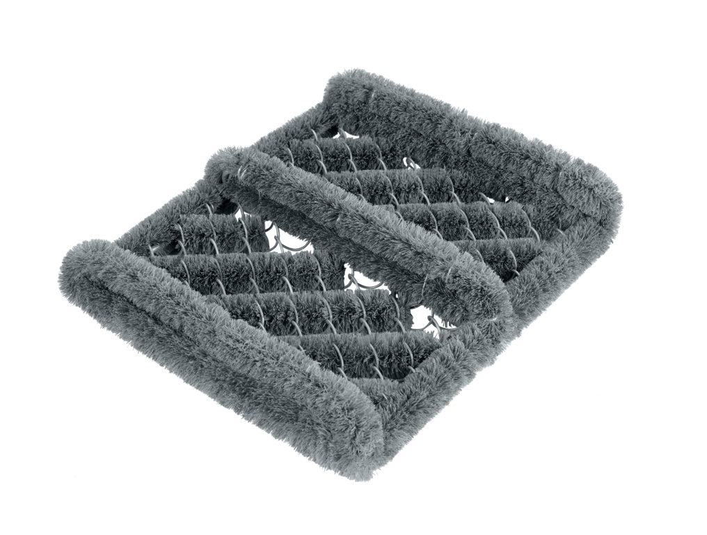 Groundsman Grey Wire Scraper Mat 32 X 36cm