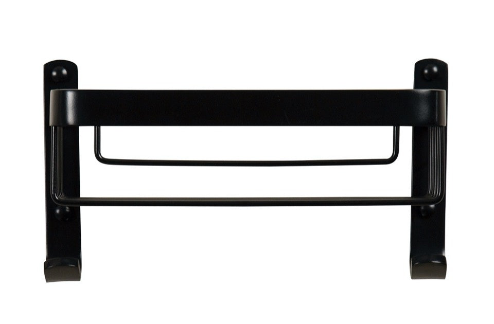 Croydex Aluminium Chunk Large Basket Black