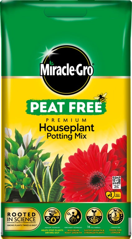 Miracle Gro�� Houseplant Potting Mix Peat Free Compost 10 L