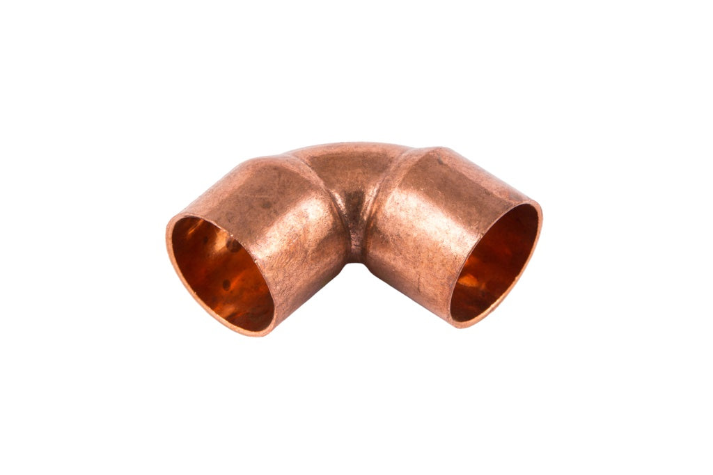 Securplumb Wras 90 Deg Elbow End Feed 22mm Pack 10