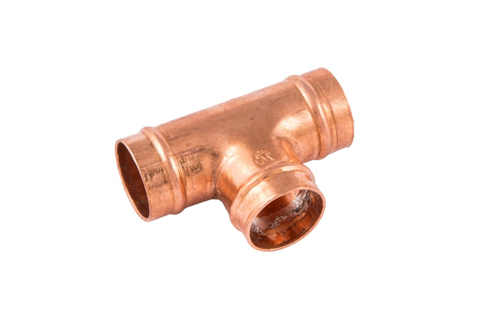 Securplumb Sr24 Equal Tee Solder Ring 15mm Pack 10