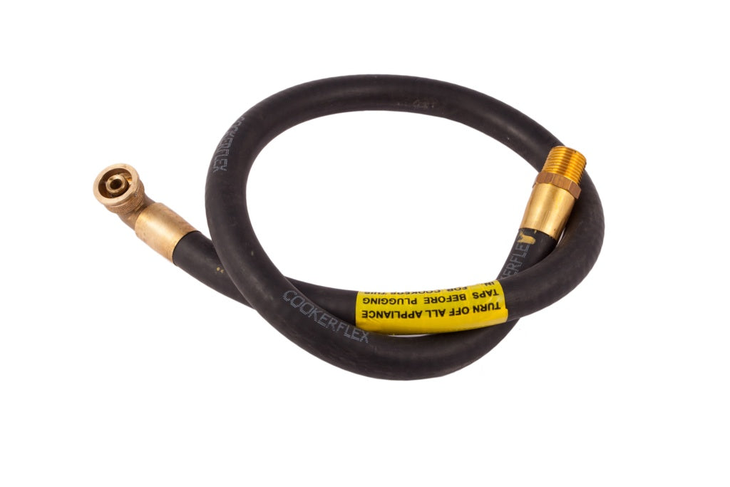 Securplumb Bayonet Angle Cooker Hose 1100 X 3/8