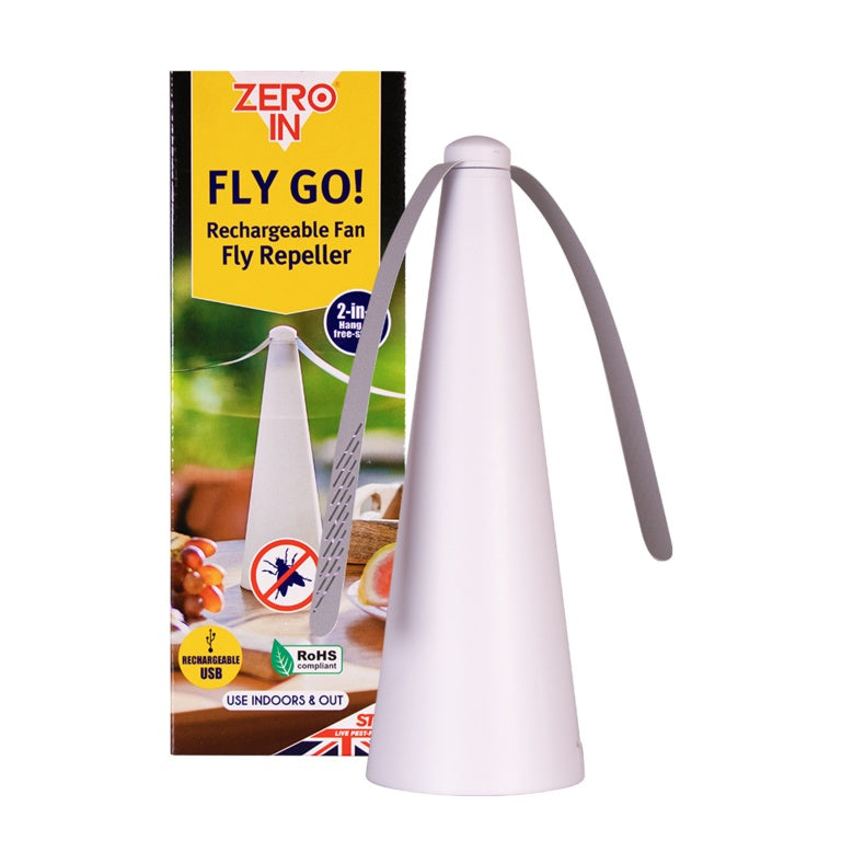 Zero In Fly Go Repeller Usb Rechargeable Fan
