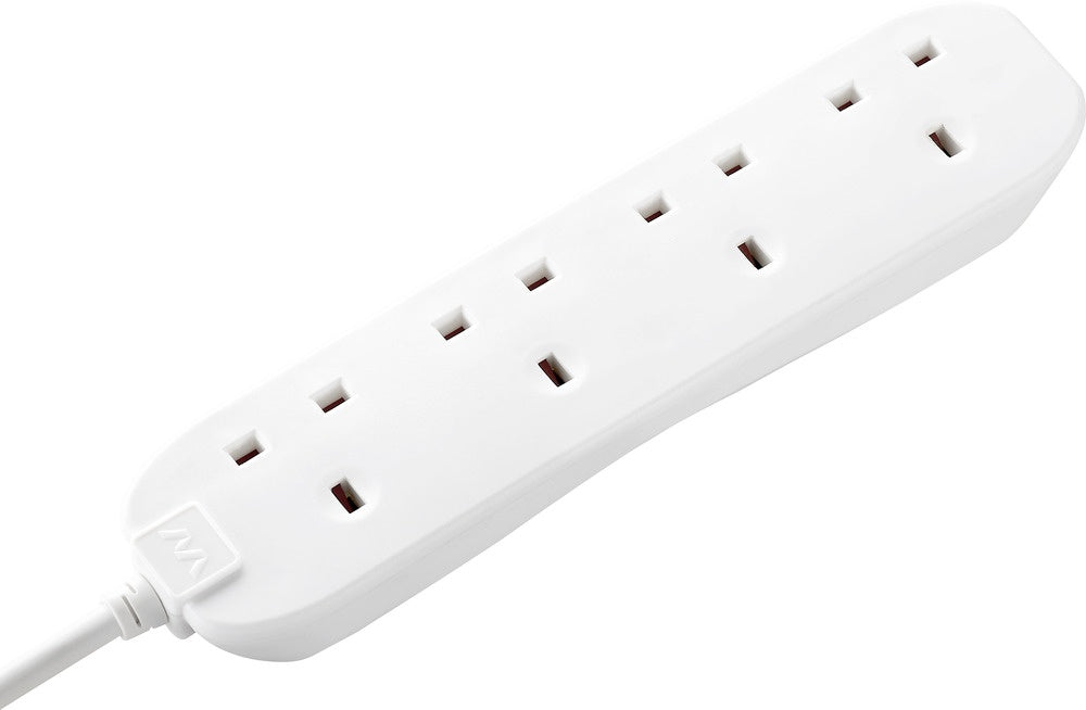 Masterplug 4 Gang Extension Lead With 1m Cable 13 Amp