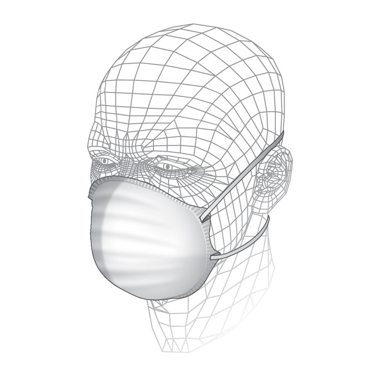 Vitrex Cup Respirators Pack 3