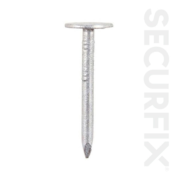 Securfix Elh Clout Nails Galvanised 3 X20mm 250g
