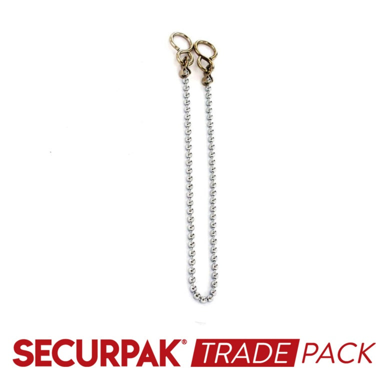 Securpak Sink Ball Chain Cp 300mm 6 Pack