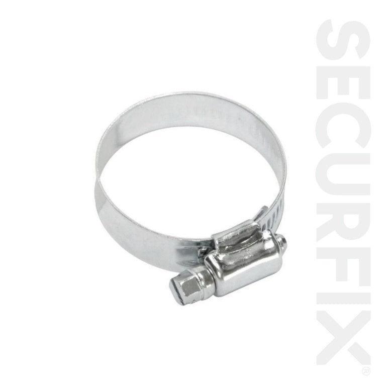 Securfix Hose Clip 10 16mm Zinc Plated 10 Pack