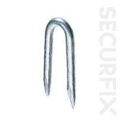 Securfix Netting Staples Zinc Plated 25mm 250g