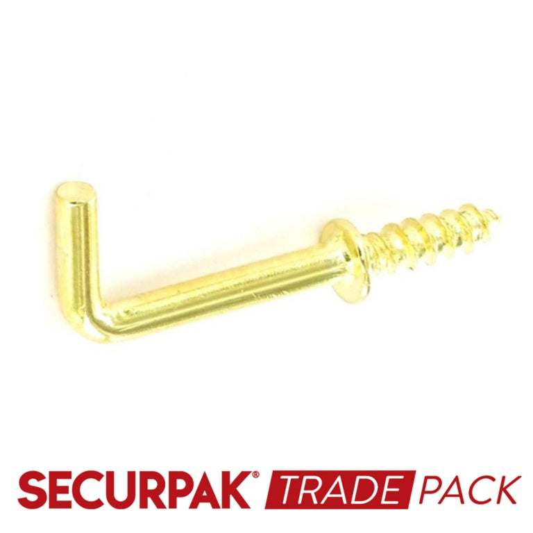 Securpak Square Hook Shouldered Eb 38mm 50 Pack