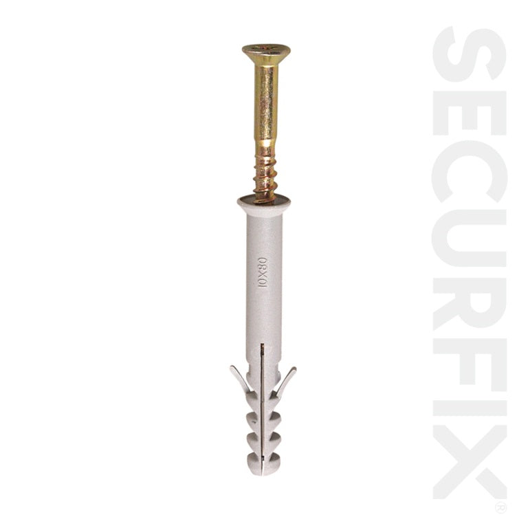 Securfix Frame Fixing M10 X80mm 10 Pack